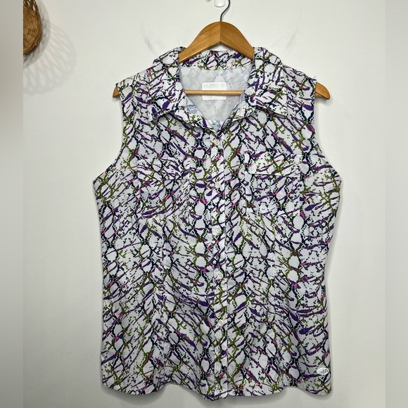 Reel Legends Tops - Reel Legends Sleeveless Top Women’s Size Large